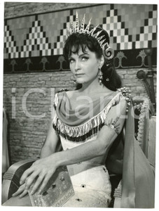 Materiale cinematografico d’epoca 1962 CINEMA Io, Semiramide Yvonne FURNEAUX Regia di Primo ZEGLIO Foto 18x24 cm 1