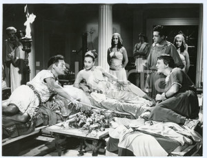 Materiale cinematografico d’epoca 1956 LE SCHIAVE DI CARTAGINE Jorge MISTRAL Gianna Maria CANALE Foto 24x18 cm 1