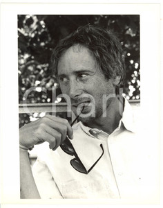 Fotografia d epoca originale 1990 ca CINEMA Ritratto del regista Peter DEL MONTE Foto 20x25 cm 1