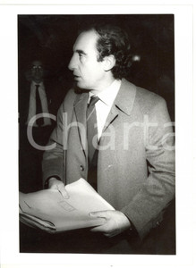 Fotografia d epoca originale 1990 ca MILANO Ritratto del sindaco Paolo PILLITTERI  Foto 18x24 cm 1 1