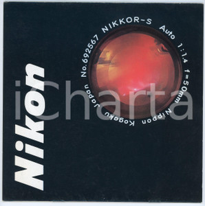 Materiale pubblicitario d’epoca 1960 ca ROMA  COFAS Distributore NIKON per l Italia  Catalogo ILLUSTRATO 1
