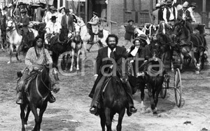 Fotografia d epoca originale 1981  Bud SPENCER e AMIDOU in Occhio alla penna NEGATIVO ORIGINALE 1