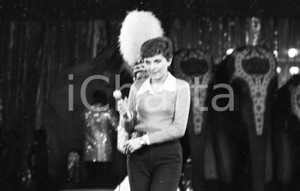 Fotografia d epoca originale 1970ca Gilda GIULIANI al Circo di Moira Orfei NEGATIVO ORIGINALE 1