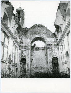 Fotografia d epoca originale 1963 SANREMO Fraz. BUSSANA VECCHIA Chiesa di Sant Egidio  Foto 17x23 cm 1