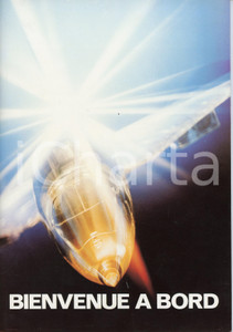 Libro, pubblicazione d epoca 1975 AIR FRANCE  AEROSPATIALE Bienvenu a bord CONCORDE Pubblicazione e adesivo 1