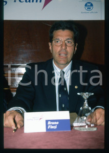 Fotografia d epoca originale 1990 ca VELA Bruno FINZI Ritratto 35mm VINTAGE SLIDE 1