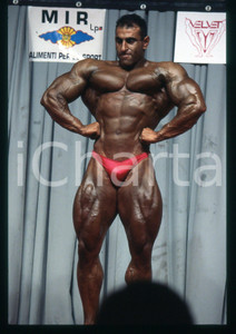 Fotografia d epoca originale 1994 MILANO  IFBB GRAND PRIX ITALY  BODYBUILDING 35mm VINTAGE SLIDE 7 1