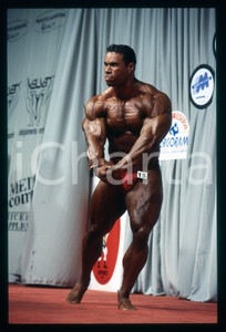 Fotografia d epoca originale 1994 MILANO  IFBB GRAND PRIX ITALY  BODYBUILDING 35mm VINTAGE SLIDE 6 1