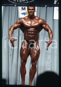 Fotografia d epoca originale 1994 MILANO  IFBB GRAND PRIX ITALY  BODYBUILDING 35mm VINTAGE SLIDE 8 1