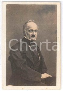 Fotografia d epoca originale 1870 ca ITALIA Ritratto di un uomo seduto  Fotografia CDV 1