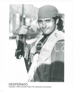 Materiale cinematografico d’epoca 1995 CINEMA  DESPERADO Robert RODRIGUEZ on the set  Photo 20x25 cm 1
