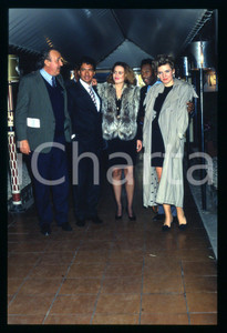 Fotografia d epoca originale 1985 ca ROMA PELÈ EDSON ARANTES do NASCIMENTO al JACKIE O  35mm VINTAGE SLIDE 4 1
