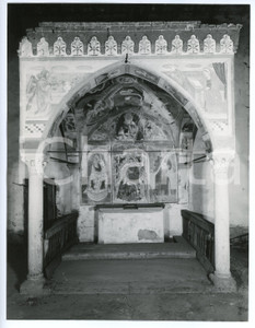 Fotografia d epoca originale 1965 ca BIZZOZERO Chiesa di Santo Stefano  Tabernacolo della Vergine  Foto 1 1