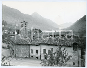Fotografia d epoca originale 1965 ca VALGANNA VA Badia di San Gemolo a Ganna  Foto 24x18 cm 1