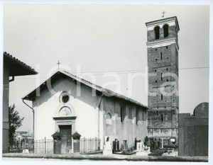Fotografia d epoca originale 1965 ca BINAGO CO Chiesa di Santa Maria  Foto 24x18 cm 1