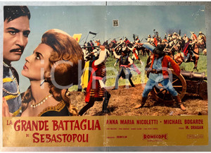 Materiale cinematografico d’epoca 1965 Michael BOGARDE La grande battaglia di Sebastopoli Fotobusta 7 1