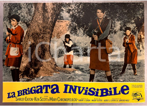 Materiale cinematografico d’epoca 1965 Shirley EATON Ken SCOTT La brigata invisibile  Fotobusta 67x47 cm 1 1