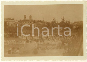 Fotografia d epoca originale 1936 AOI MOGADISCIO Corpus Domini  Benedizione del vescovo Foto 9x6 cm 1 1
