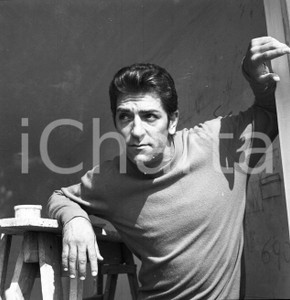 Fotografia d epoca originale 1965ca Paolo GOZLINO ritratto autentico NEGATIVO ORIGINALE 1