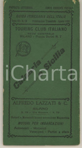 Mappa, planimetria storica 1901 TOURING CLUB ITALIANO Calabria e Sicilia / Mappa Anno VIII n. 13 1 Mappa, planimetria storica 1901 TOURING CLUB ITALIANO Calabria e Sicilia / Mappa Anno VIII n. 13 1