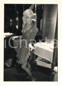 Fotografia d epoca originale 2001 USA Attrice Joan VAN ARK a una serata  Fotografia 20x28 cm 1