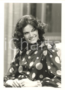 Fotografia d epoca originale 1982 ? TV ITALIA Attrice Florinda BOLKAN  Foto 24x18 cm 1 1