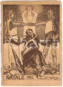 Giornale, rivista storica NATALE 1914  LUGANO Colonia Italiana Numero unico ILLUSTRATO RARO 1 Giornale, rivista storica NATALE 1914  LUGANO Colonia Italiana Numero unico ILLUSTRATO RARO 1