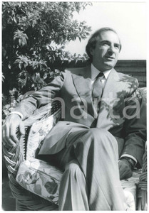 Fotografia d epoca originale 1990 ca ITALIA Pier Maria FURLAN psichiatra  Ritratto Foto 20x29 cm 1 1