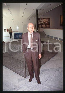 Fotografia d epoca originale Ignazio GARDELLA  ITALIA Ritratto dell architetto 1990 ca 35mm vintage slide 5 1