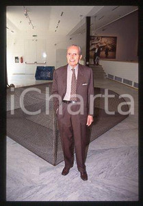 Fotografia d epoca originale Ignazio GARDELLA  ITALIA Ritratto dell architetto 1990 ca 35mm vintage slide 6 1