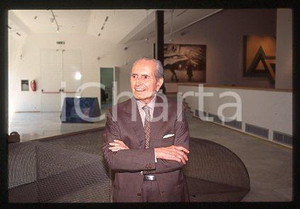 Fotografia d epoca originale Ignazio GARDELLA  ITALIA Ritratto dell architetto 1990ca 35mm vintage slide 15 1