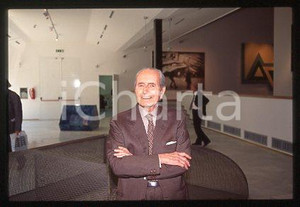 Fotografia d epoca originale Ignazio GARDELLA  ITALIA Ritratto dell architetto 1990ca 35mm vintage slide 14 1