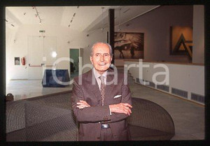 Fotografia d epoca originale Ignazio GARDELLA  ITALIA Ritratto dell architetto 1990ca 35mm vintage slide 19 1