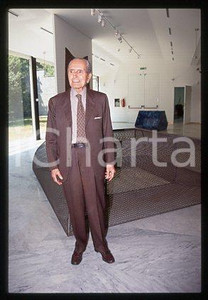 Fotografia d epoca originale Ignazio GARDELLA  ITALIA Ritratto dell architetto 1990ca 35mm vintage slide 21 1