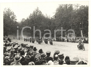 Fotografia d epoca originale 1937 MILANO MVSN  Decennale della Milizia  Centauri al parco Foto 18x13 cm 1