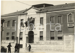 Fotografia d epoca originale 1932MILANO via Pace 15  Policlinico  Nuovo Padiglione BERTARELLI Foto 24x17 cm 1