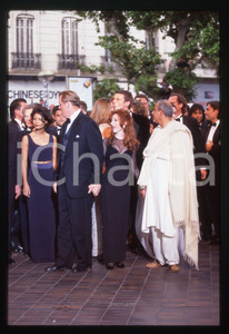 Fotografia d epoca originale 1995 FESTIVAL CANNES Nick NOLTE e cast di JEFFERSON IN PARIS 35mm VINTAGE SLIDE 1
