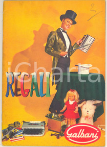 Giornale, rivista storica 1970 ca Ditta GALBANI formaggi  Catalogo regali per raccolta punti 32 pp. 1