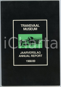 Libro, pubblicazione d epoca 1988/89 PRETORIA Transvaal museum  Jaarverslag annual report  Pubblicazione 1
