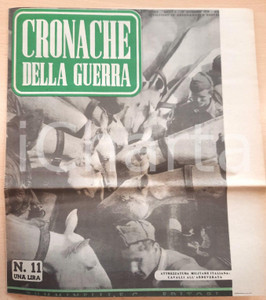 Giornale, rivista storica 1939 WW2 CRONACHE DELLA GUERRA Turchia Stato chiave   Guerra navale Rivista 1
