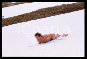 Fotografia d epoca originale 1989 FRANCESCO  Mickey ROURKE in una scena del film 35mm VINTAGE SLIDE 2 1