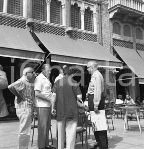Fotografia d epoca originale 1964 VENEZIA King VIDOR al Lido NEGATIVO ORIGINALE 1 1