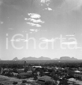 Fotografia d epoca originale 1965 ca NAMPULA MOZAMBICO Panorama dall alto NEGATIVO ORIGINALE 1