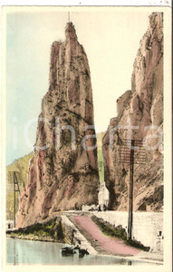 Cartolina originale da collezione 1930 ca DINANT BELGIQUE Panorama con ROCHER BAYARD Cartolina FP NV 1