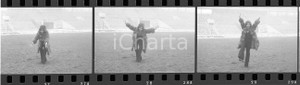 Fotografia d epoca originale 35mm LOTTO 2 NEGATIVI  1970ca BULGARIA Lara SAINT PAUL Stadio Nazionale Sofia 6 1