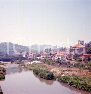 Fotografia d epoca originale 1960ca MILLESIMO SV Valle della Bormida Castello medievale POSITIVO ORIGINALE 1