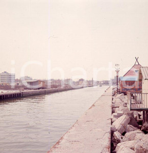 Fotografia d epoca originale 1965ca CERVIA RA Il canale delle saline POSITIVO ORIGINALE 2 1