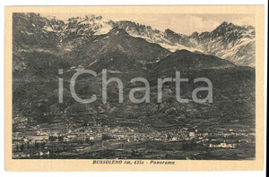 Cartolina originale da collezione 1935 ca BUSSOLENO TO Panorama del paese  Cartolina FP NV 1