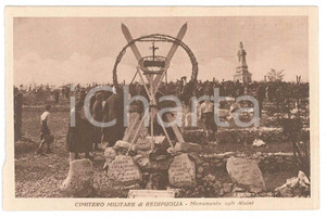 Cartolina originale da collezione 1935 ca REDIPUGLIA Sacrario Militare  Monumento agli Alpini  Cartolina FP NV 1