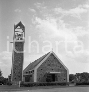 Fotografia d epoca originale 1965ca Paróquia São Gabriel Arcanjo da Matola  NEGATIVO ORIGINALE 1 1